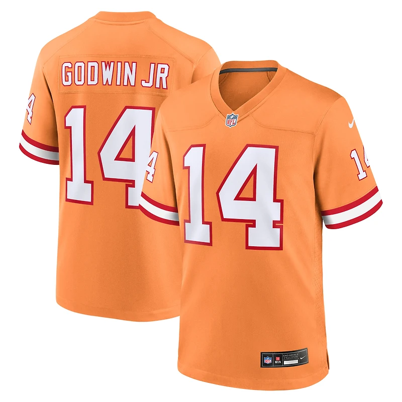 Men's Nike Chris Godwin Jr. Orange Tampa Bay Buccaneers Alternate Game Player Jersey