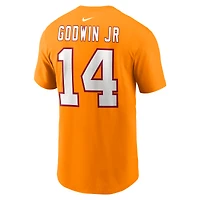 Men's Nike Chris Godwin Jr. Orange Tampa Bay Buccaneers Player Name & Number T-Shirt
