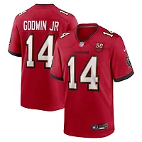 Men's Nike Chris Godwin Jr. Red Tampa Bay Buccaneers 50th Season Team Game Jersey