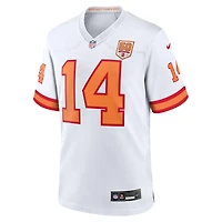 Men's Nike Chris Godwin Jr. White '76 Tampa Bay Buccaneers 50th Season Game Jersey
