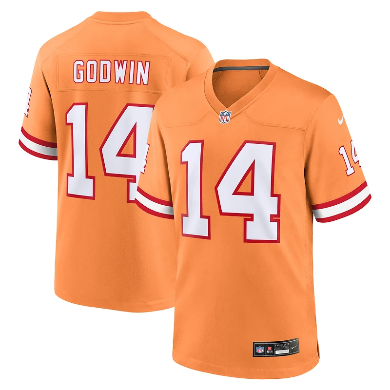Men's Nike Chris Godwin Red Tampa Bay Buccaneers Game Player Jersey
