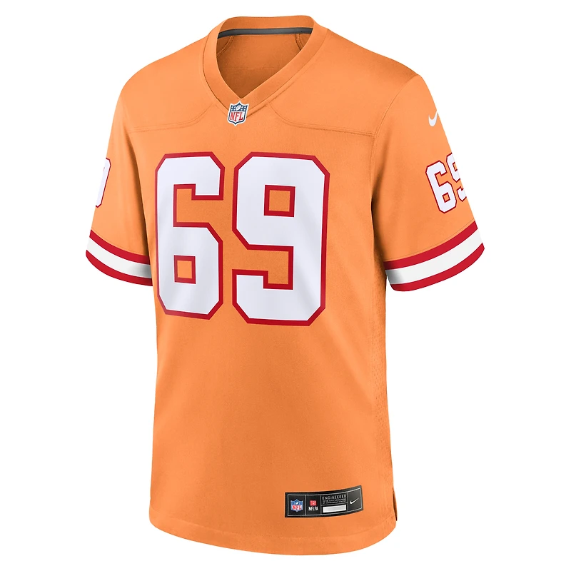 Men's Nike Cody Mauch Orange Tampa Bay Buccaneers Alternate Game Jersey