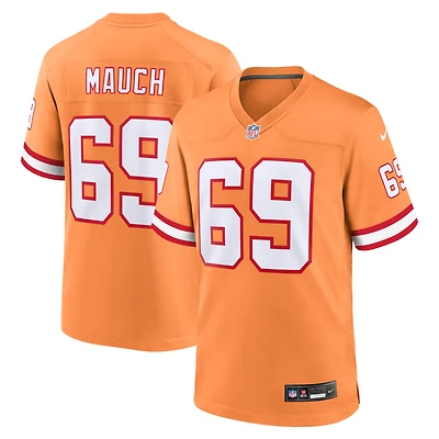 Men's Nike Cody Mauch Orange Tampa Bay Buccaneers Alternate Game Jersey