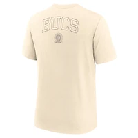 T-shirt Nike crème Glory Tri-Blend pour homme des Buccaneers de Tampa Bay