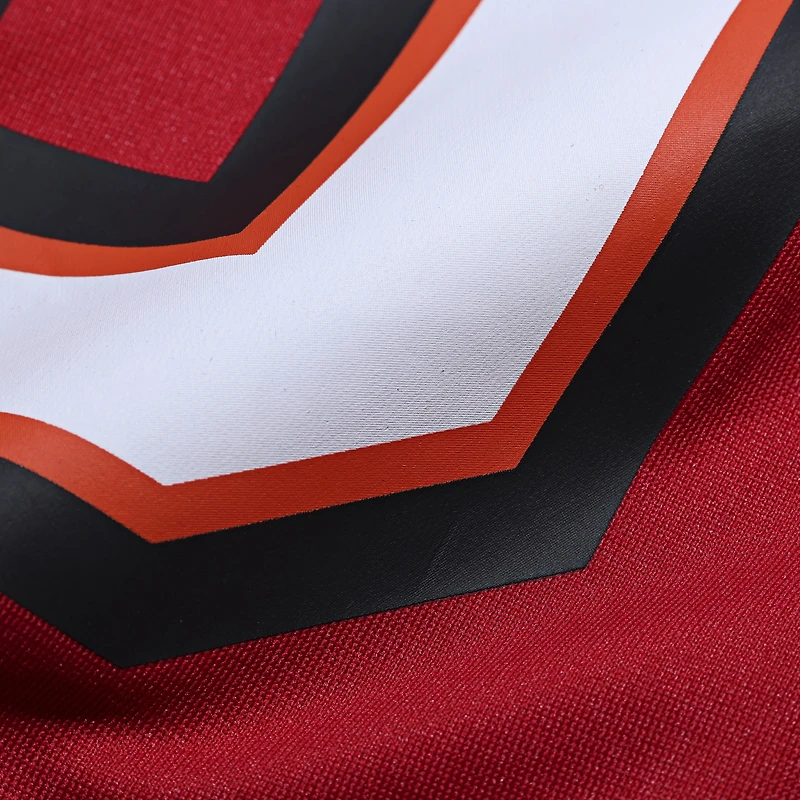 Maillot de match joueur retraité Nike Derrick Brooks pour hommes, rouge, Tampa Bay Buccaneers