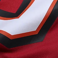 Maillot de match joueur retraité Nike Derrick Brooks pour hommes, rouge, Tampa Bay Buccaneers