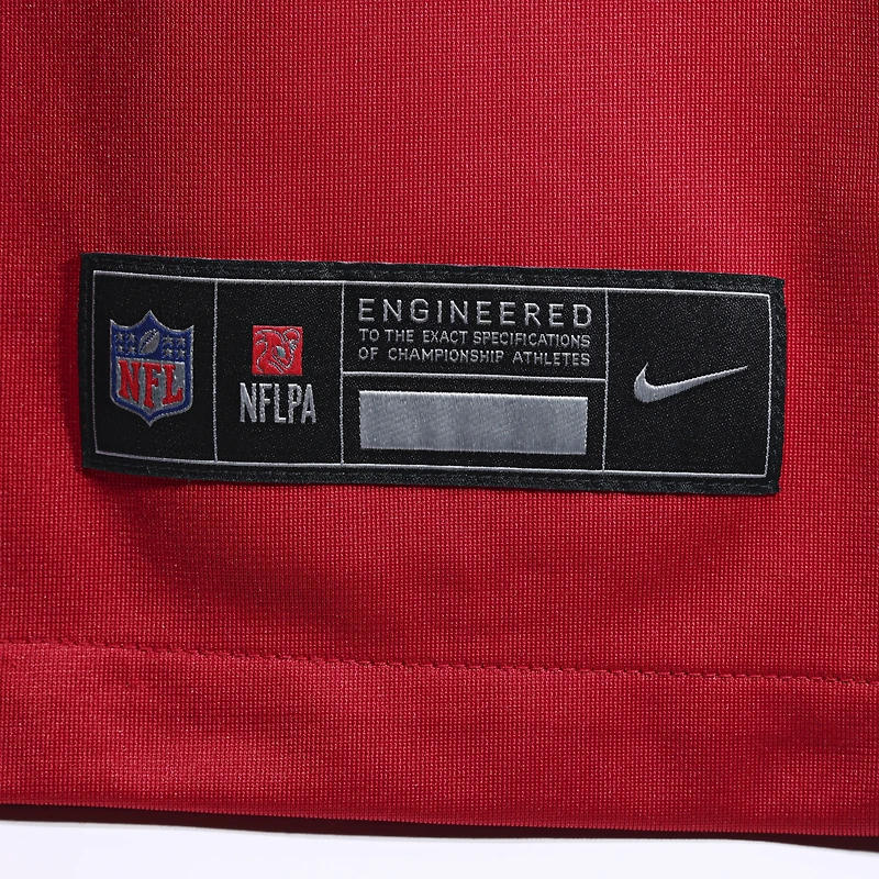 Maillot de match joueur retraité Nike Derrick Brooks pour hommes, rouge, Tampa Bay Buccaneers
