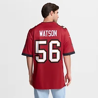 Men's Nike Desmond Watson  Red Tampa Bay Buccaneers Team Game Jersey