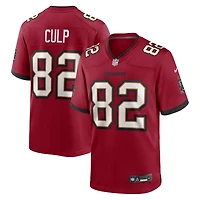 Men's Nike Devin Culp  Red Tampa Bay Buccaneers Game Jersey