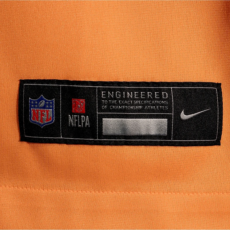 Maillot Nike Emeka Egbuka Creamsicle pour homme, équipe alternative 2 des Buccaneers de Tampa Bay, 50e saison
