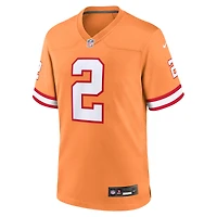 Maillot de match Nike Emeka Egbuka Creamsicle Tampa Bay Buccaneers Alternate 2 pour homme
