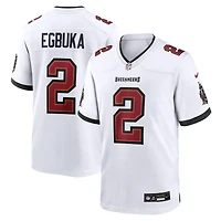 Maillot de match Nike Emeka Egbuka pour hommes, blanc, Tampa Bay Buccaneers