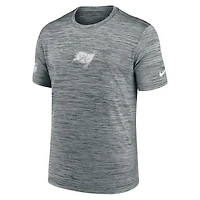T-shirt Nike gris Tampa Bay Buccaneers Sideline Velocity Dri-FIT pour homme