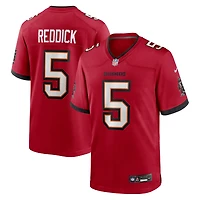 Maillot Nike Haason Reddick rouge pour homme, équipe des Tampa Bay Buccaneers