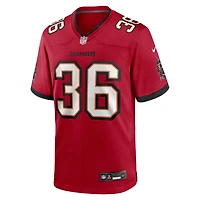 Men's Nike J. Roberts  Red Tampa Bay Buccaneers Team Game Jersey