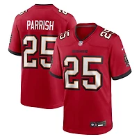 Maillot Nike Jacob Parrish rouge des Buccaneers de Tampa Bay pour homme