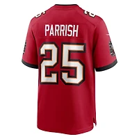 Men's Nike Jacob Parrish  Red Tampa Bay Buccaneers Team Game Jersey