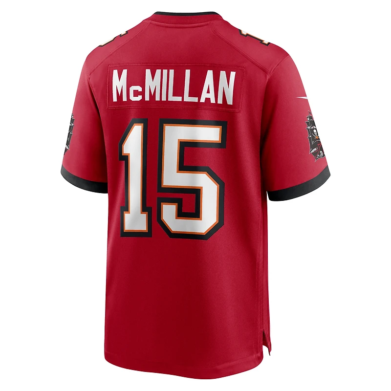 Men's Nike Jalen McMillan  Red Tampa Bay Buccaneers Game Jersey