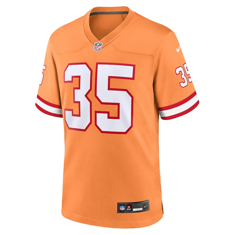 Men's Nike Jamel Dean Orange Tampa Bay Buccaneers Alternate Game Jersey