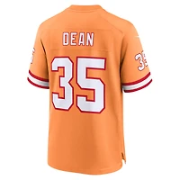 Men's Nike Jamel Dean Orange Tampa Bay Buccaneers Alternate Game Jersey