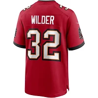 Men's Nike James Wilder Red Tampa Bay Buccaneers Game Retired Player Jersey