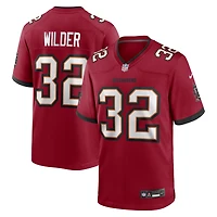 Maillot de joueur retraité Nike James Wilder des Tampa Bay Buccaneers Game pour homme, rouge