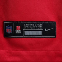 Maillot Nike John Bullock rouge pour homme, équipe des Tampa Bay Buccaneers