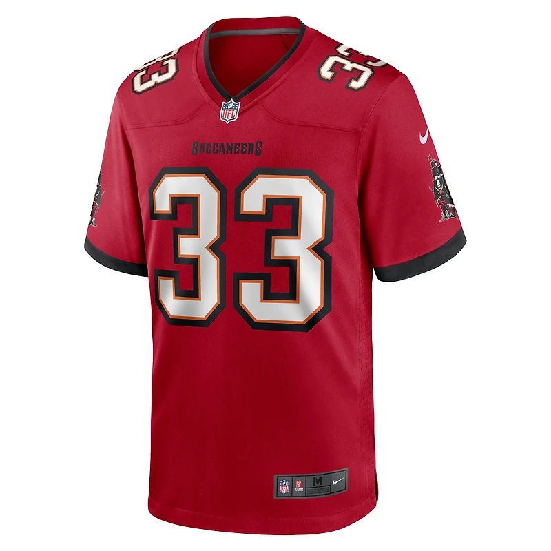 Men's Nike Jose Ramirez  Red Tampa Bay Buccaneers Game Jersey