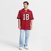 Men's Nike Josh Williams  Red Tampa Bay Buccaneers Team Game Jersey