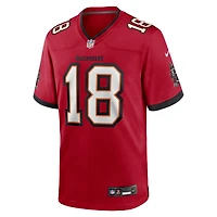 Men's Nike Josh Williams  Red Tampa Bay Buccaneers Team Game Jersey