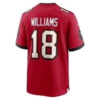Men's Nike Josh Williams  Red Tampa Bay Buccaneers Team Game Jersey