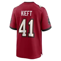 Men's Nike Ko Kieft Red Tampa Bay Buccaneers Game Player Jersey