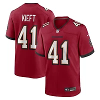 Maillot de joueur match Nike Ko Kieft Tampa Bay Buccaneers pour homme, rouge