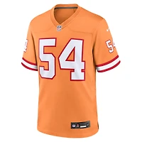 Men's Nike Lavonte David Orange Tampa Bay Buccaneers Throwback Game Jersey