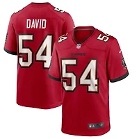 Maillot de match Nike Lavonte David rouge Tampa Bay Buccaneers pour homme
