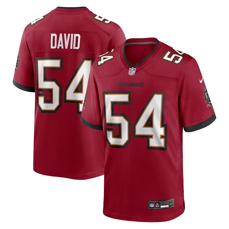 Men's Nike Lavonte David Red Tampa Bay Buccaneers Game Jersey
