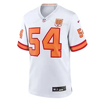 Men's Nike Lavonte David White '76 Tampa Bay Buccaneers 50th Season Game Jersey