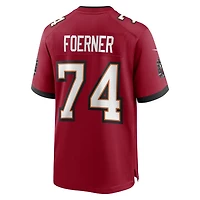Maillot de match Nike Marshall Foerner rouge des Buccaneers Tampa Bay pour homme