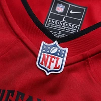 Maillot de match joueur retraité Nike Mike Alstott des Tampa Bay Buccaneers pour homme, rouge