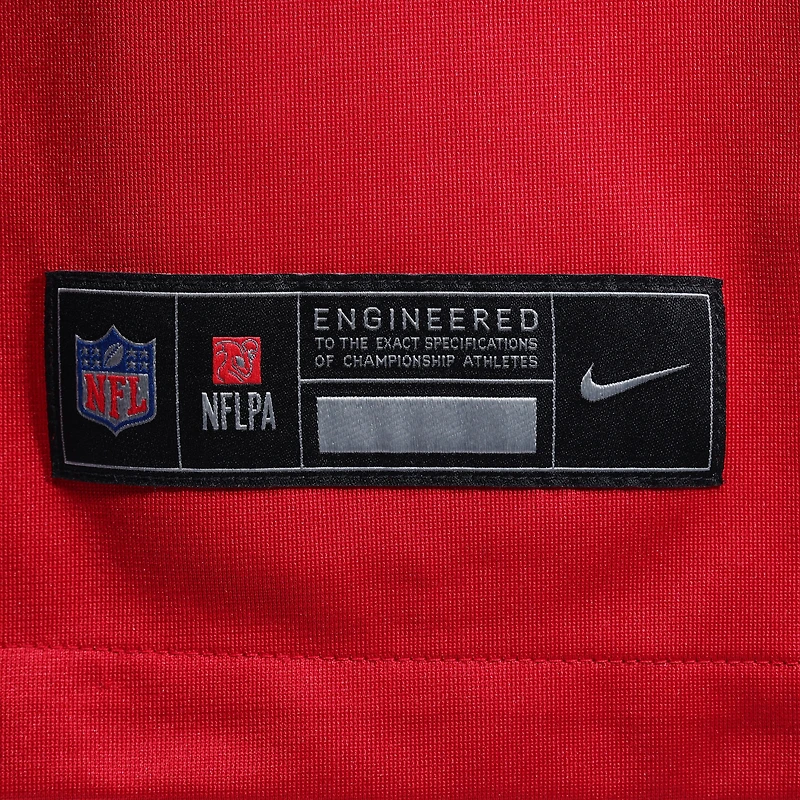 Maillot de match joueur retraité Nike Mike Alstott des Tampa Bay Buccaneers pour homme, rouge