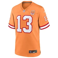 Maillot Nike Mike Evans Creamsicle pour homme, 50e match de la saison des Tampa Bay Buccaneers