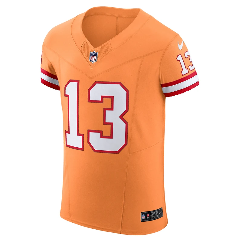 Nike Mike Evans pour hommes Orange Tampa Bay Buccaneers Alternate Vapor F.U.S.E. Maillot Élite