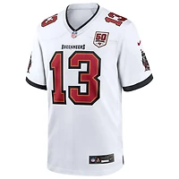 Maillot Nike Mike Evans blanc pour homme, 50e saison des Tampa Bay Buccaneers