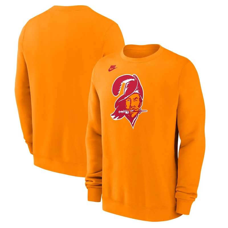 Sweat-shirt Nike orange Tampa Bay Buccaneers Bucco Bruce Club pour homme