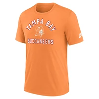 T-shirt Nike orange pour homme Tampa Bay Buccaneers Favorable Timeline Tri-Blend