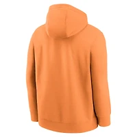 Sweat à capuche Nike Orange Tampa Bay Buccaneers Full Blitz Club Fleece pour homme