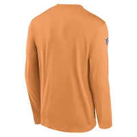 Men's Nike Orange Tampa Bay Buccaneers Legend Small Logo Dri-FIT Long Sleeve T-Shirt