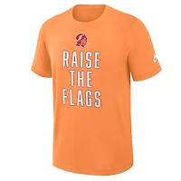 T-shirt Nike orange Tampa Bay Buccaneers Rewind Slub Dri-FIT pour homme