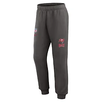 Pantalon en polaire Sideline Club des Buccaneers de Tampa Bay étain Nike 2023 pour homme