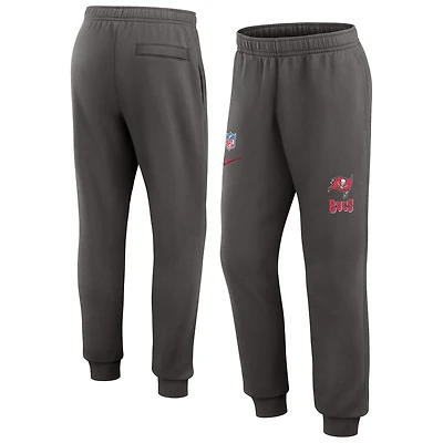 Pantalon en polaire Sideline Club des Buccaneers de Tampa Bay étain Nike 2023 pour homme